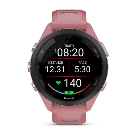 GARMIN Forerunner 265S Różowy smartwatch do biegania 010-02810-15