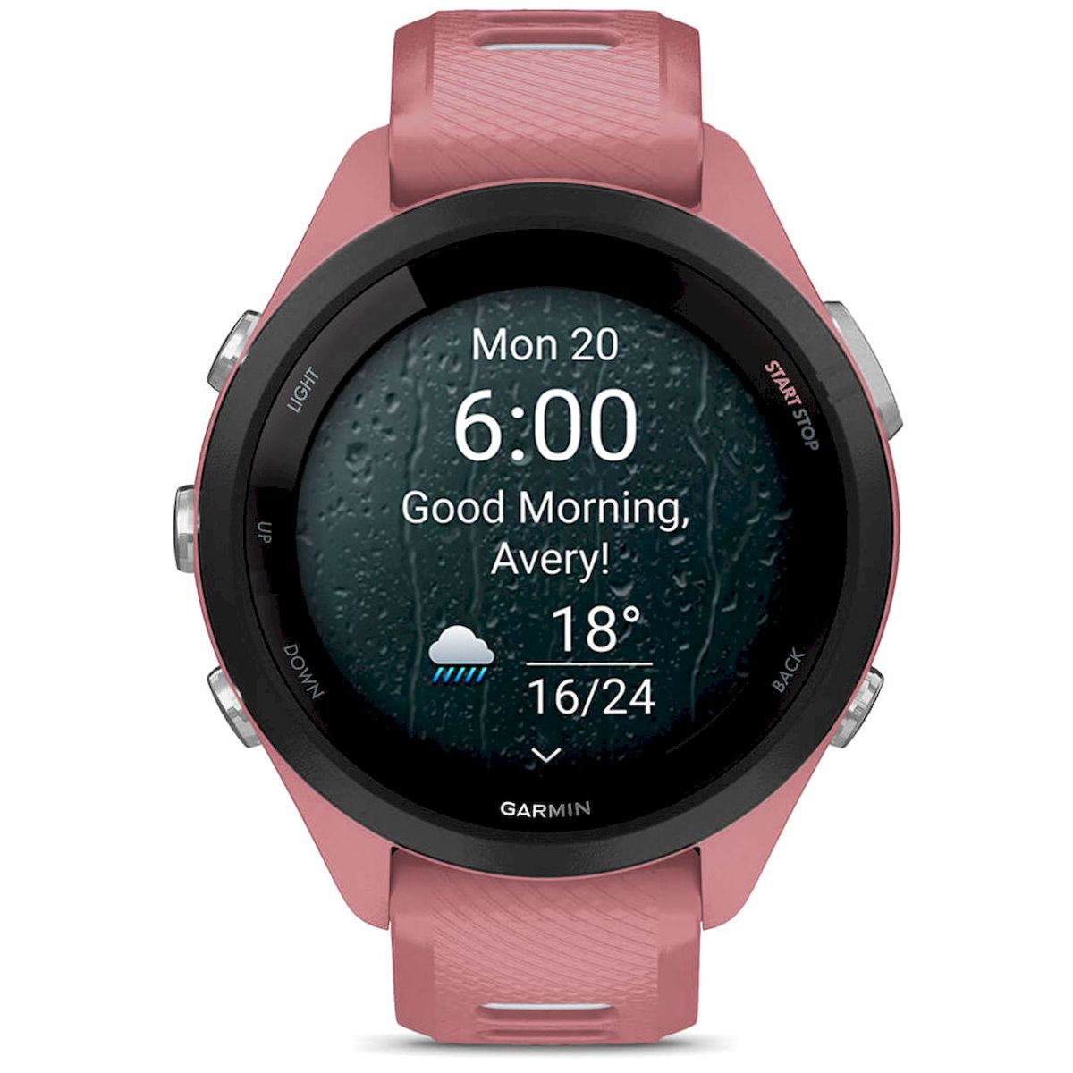 【GARMIN】FORERUNNER265 GARMIN Forerunner 265S Różowy smartwatch do biegania 010