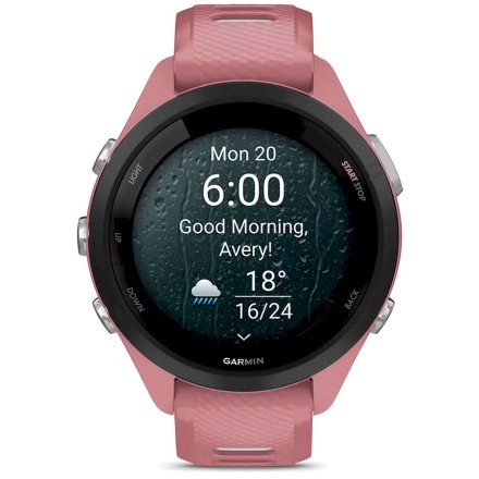 GARMIN Forerunner 265S Różowy smartwatch do biegania 010-02810-15