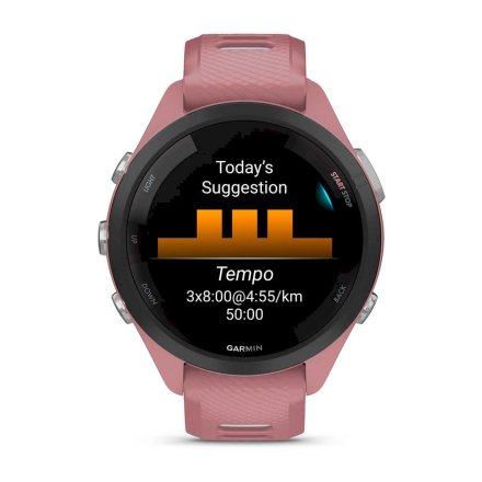 GARMIN Forerunner 265S Różowy smartwatch do biegania 010-02810-15