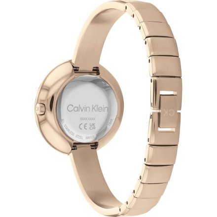 Zegarek damski Calvin Klein Confidence Bangle z różowozłotą bransoletką 25200023