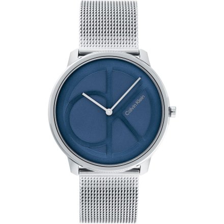 Zegarek Calvin Klein Iconic Mesh ze srebrną bransoletką 25200031