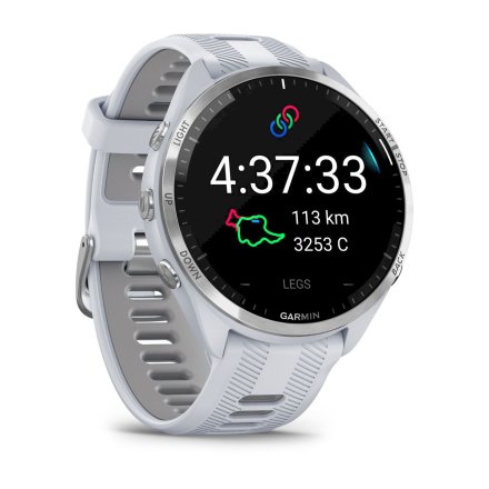 GARMIN Forerunner 965 Biały smartwatch do biegania 010-02809-11