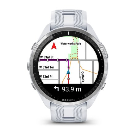 GARMIN Forerunner 965 Biały smartwatch do biegania 010-02809-11