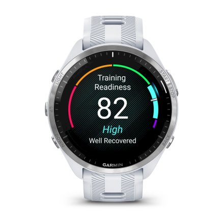 GARMIN Forerunner 965 Biały smartwatch do biegania 010-02809-11