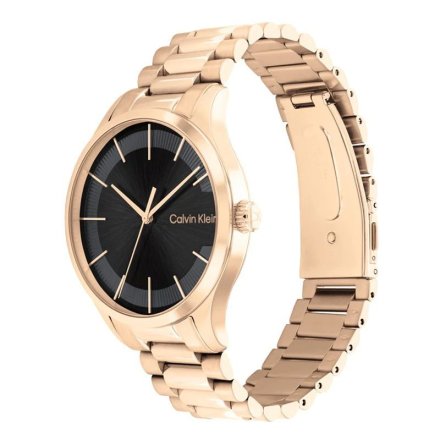 Zegarek Calvin Klein Iconic Bracelet z różowozłotą bransoletką 25200037