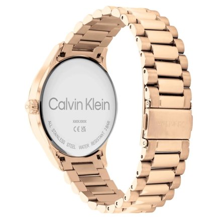 Zegarek Calvin Klein Iconic Bracelet z różowozłotą bransoletką 25200037