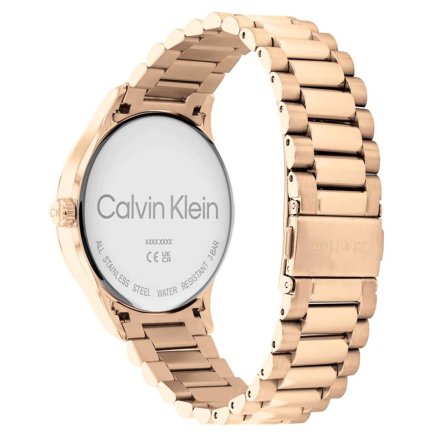 Zegarek Calvin Klein Iconic Bracelet z różowozłotą bransoletką 25200037