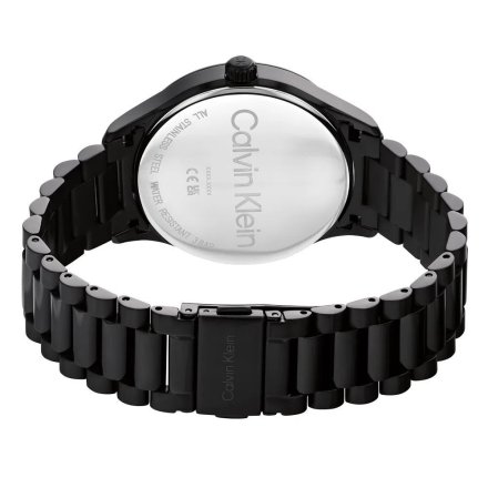 Zegarek damski Calvin Klein Iconic Bracelet z czarną bransoletką 25200040