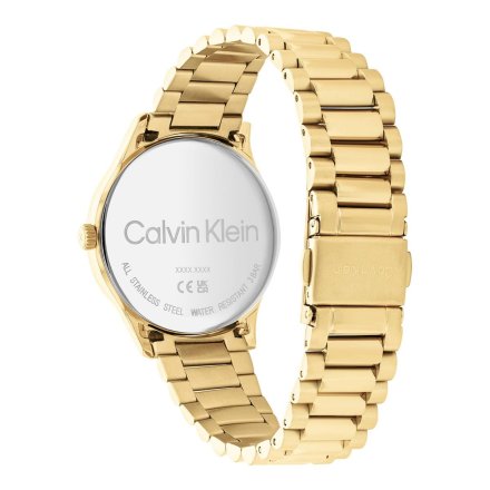 Zegarek damski Calvin Klein Iconic Bracelet ze złotą bransoletką 25200043