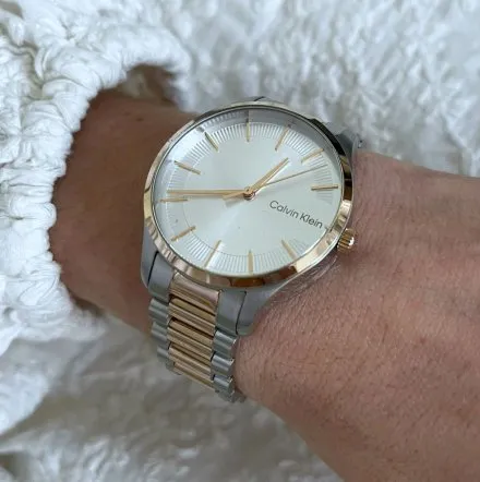 Zegarek damski Calvin Klein Iconic Bracelet ze srebrną bransoletką 25200044