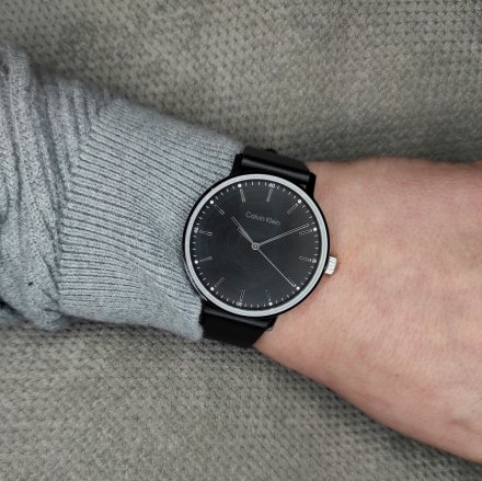 Zegarek męski Calvin Klein Modern Mesh z czarnym paskiem 25200050