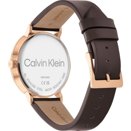 Zegarek męski Calvin Klein Modern Mesh z brązowym paskiem 25200051