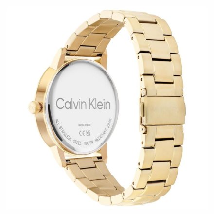 Zegarek męski Calvin Klein Linked Bracelet ze złotą bransoletką 25200056