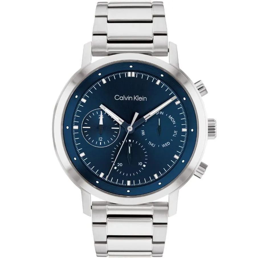 Zegarek męski Calvin Klein Gauge ze srebrną bransoletką 25200063 - 890 ...