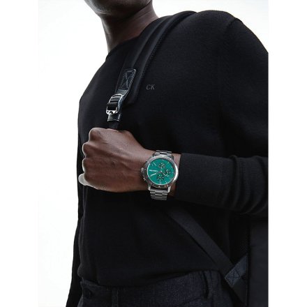 Zegarek męski Calvin Klein Gauge Sport z czarną bransoletką 25200069