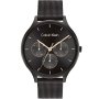 Zegarek damski Calvin Klein Timeless Mesh MF z czarną bransoletką 25200105