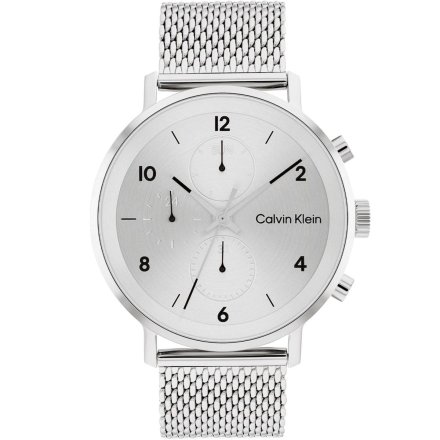 Zegarek męski Calvin Klein Modern Multi ze srebrną bransoletką 25200107
