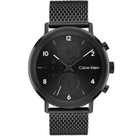 Zegarek męski Calvin Klein Modern Multi z czarną bransoletką 25200108