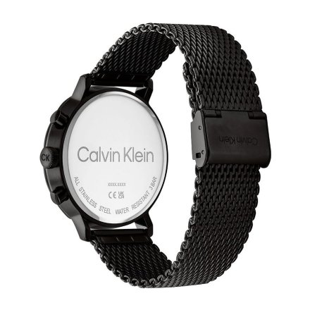 Zegarek męski Calvin Klein Modern Multi z czarną bransoletką 25200108