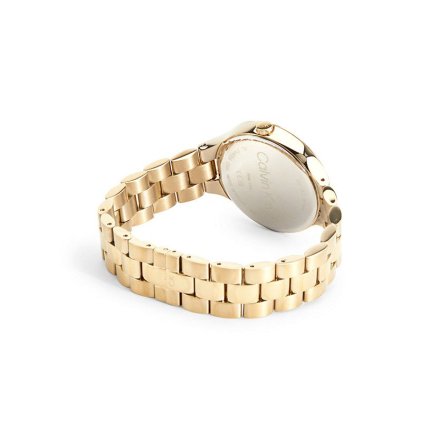 Zegarek damski Calvin Klein Linked Bracelet ze złotą bransoletką 25200126