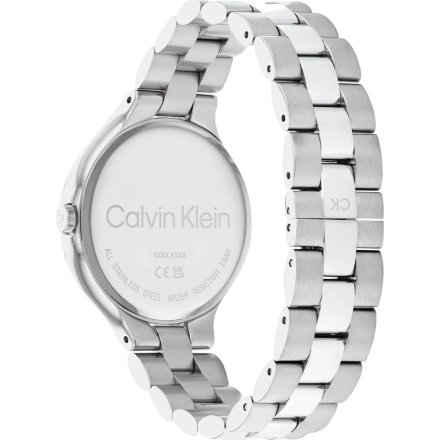 Zegarek damski Calvin Klein Linked Bracelet ze srebrną bransoletką 25200128