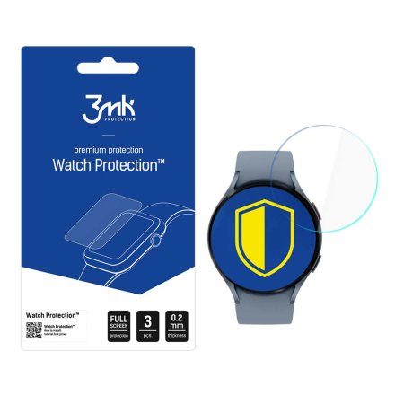 Samsung Galaxy Watch 5 44 mm Szkło ochronne 3 szt - 3mk Watch Protection FlexibleGlass Lite