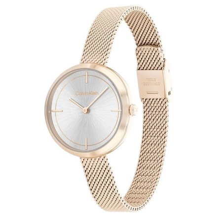 Zegarek damski Calvin Klein Iconic  z różowozłotą bransoletką 25200187