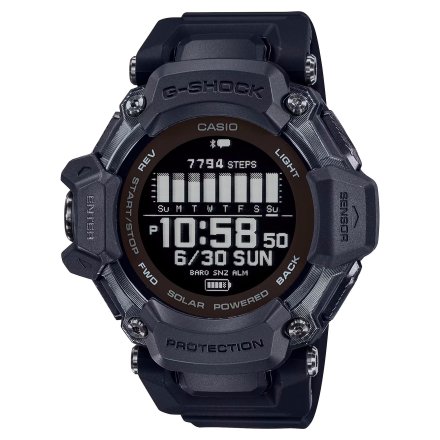 Zegarek Casio G-Shock G-SQUAD GBD-H2000 Czarny GPS Pulsometr GBD-H2000-1BER