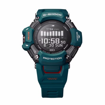 Zegarek Casio G-Shock G-SQUAD GBD-H2000 Niebieski GPS Pulsometr GBD-H2000-2ER