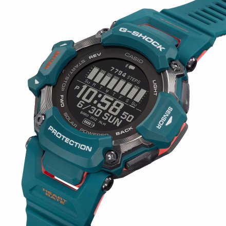 Zegarek Casio G-Shock G-SQUAD GBD-H2000 Niebieski GPS Pulsometr GBD-H2000-2ER