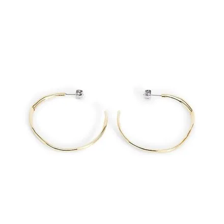 Złote kolczyki Calvin Klein Molten Pebble 35000115