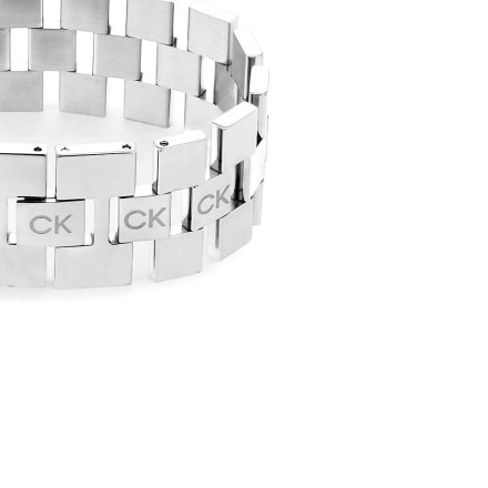 Srebrna  bransoletka Calvin Klein Geometric 35000243