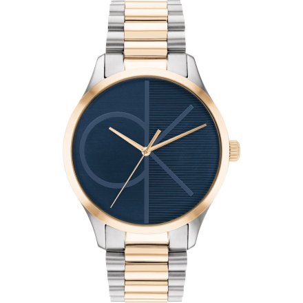 Zegarek Calvin Klein Iconic ze złoto-srebrną bransoletką 25200165