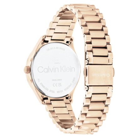 Zegarek damski Calvin Klein Iconic z różowozłotą bransoletką 25200169