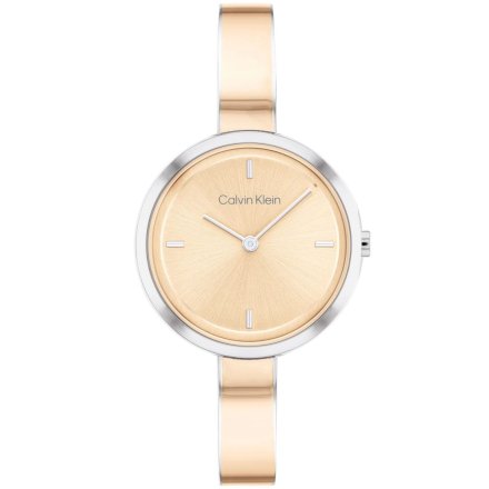 Zegarek damski Calvin Klein Iconic z różowozłotą bransoletką 25200188