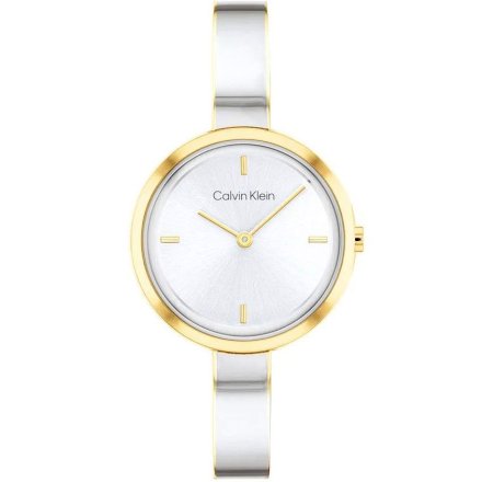 Zegarek damski Calvin Klein Iconic ze srebrną bransoletką 25200189