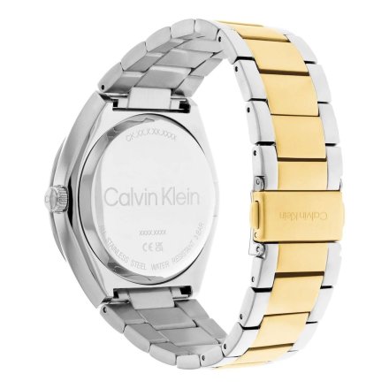 Zegarek męski Calvin Klein Casual Essentials ze złoto-srebrną bransoletką 25200198