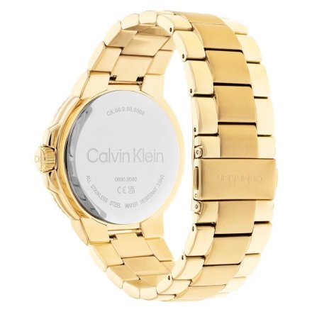 Zegarek męski Calvin Klein Sport 3HD ze złotą bransoletką 25200204