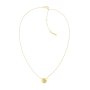 Złoty naszyjnik damski Calvin Klein Minimal Circular 35000144
