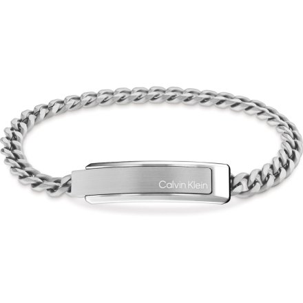 Srebrna bransoleta  męska Calvin Klein Iconic ID 35000048