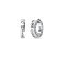 Srebrne kolczyki koła Guess CIRCLE LIGHTS JUBE03160JW