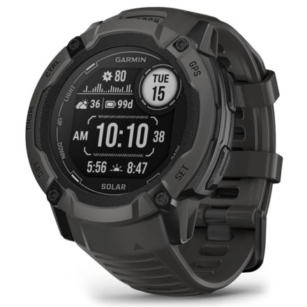 GARMIN Zegarek Instinct 2X Solar grafitowy 010-02805-00