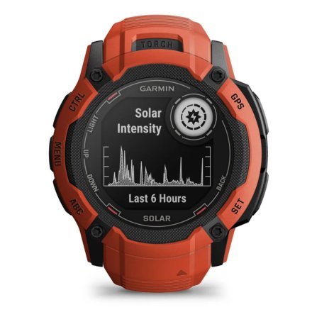 GARMIN Zegarek Instinct 2X Solar czerwony 010-02805-01