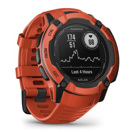 GARMIN Zegarek Instinct 2X Solar czerwony 010-02805-01