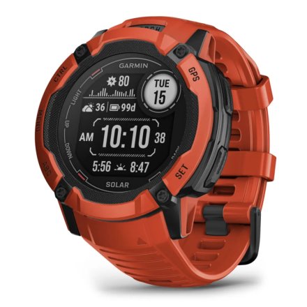 GARMIN Zegarek Instinct 2X Solar czerwony 010-02805-01