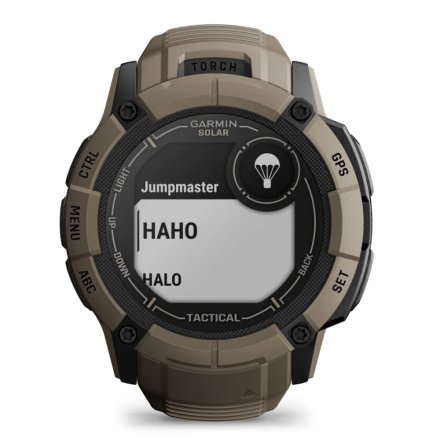 GARMIN Zegarek Instinct 2X Solar Tactical Jasnobrązowy 010-02805-02