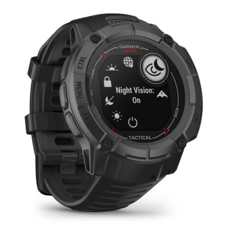 GARMIN Zegarek Instinct 2X Solar Tactical Czarny 010-02805-03