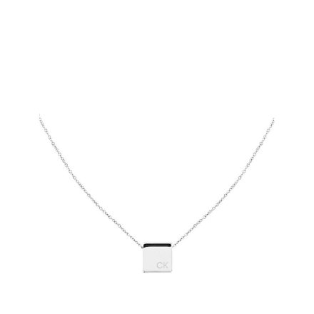 Srebrny naszyjnik damski Calvin Klein Geometric 35000247
