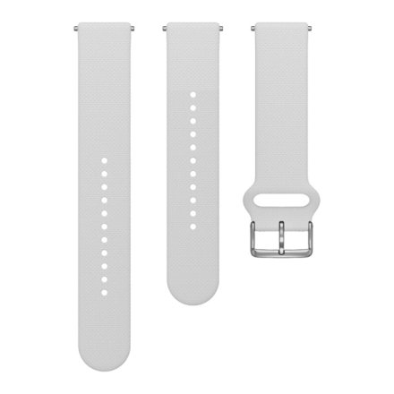 Polar UNITE Biały nylonowy zegarek Tunnel sportowy z pomiarem tętna S-L